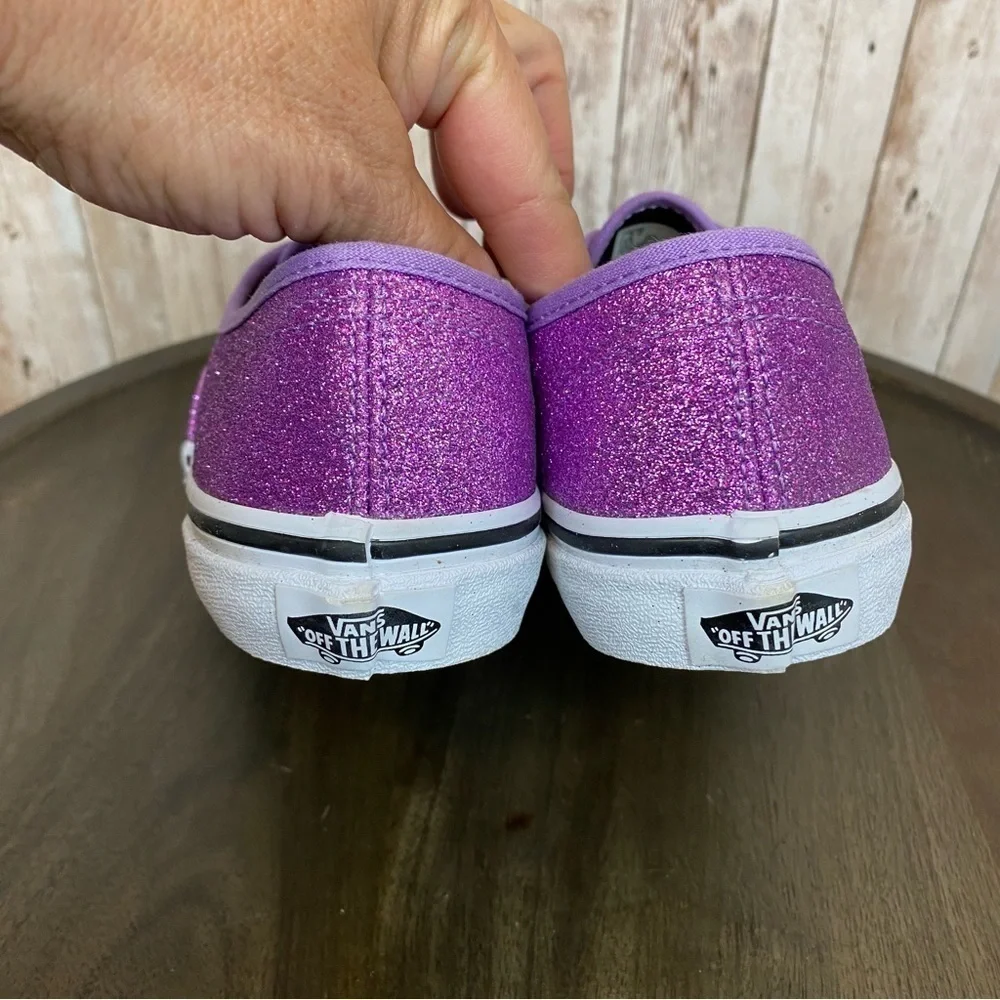 Vans Authentic Glitter Sneakers Size 3 Kids